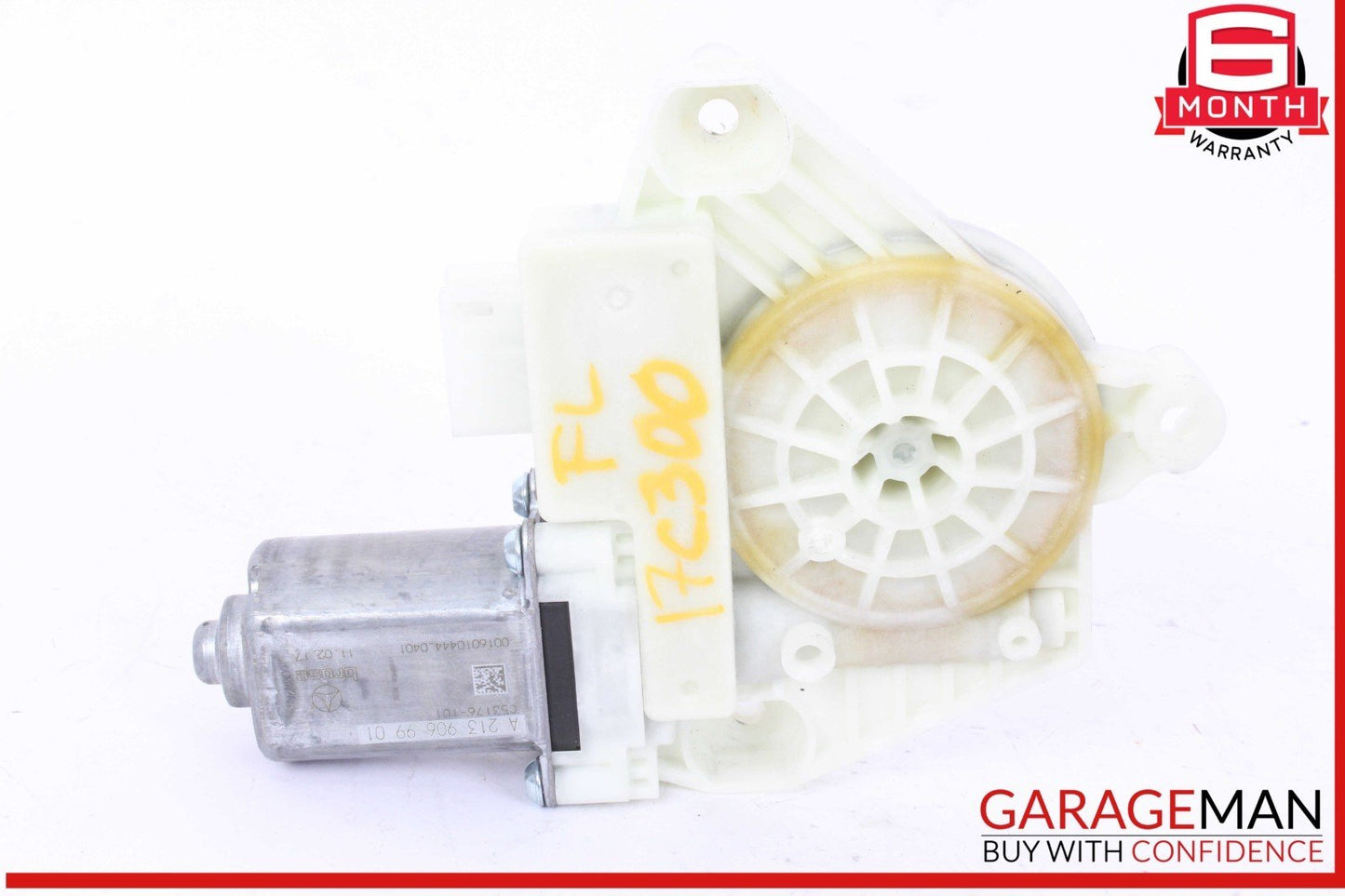 15-20 Mercedes W205 C300 C350e Front Left Side Door Window Regulator Motor OEM