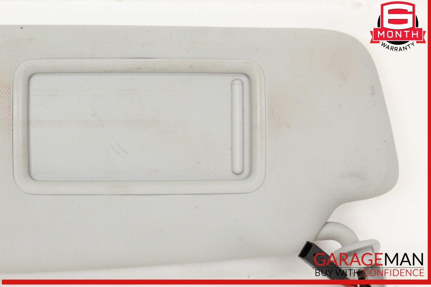2009-2017 Audi A4 Front Left Driver Side Sun Visor Gray 8H0010501