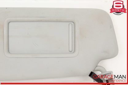 2009-2017 Audi A4 Front Left Driver Side Sun Visor Gray 8H0010501