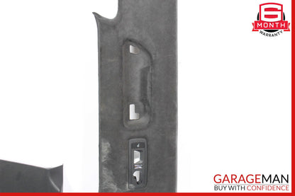 11-14 Porsche Cayenne 958 Headliner Pillar Trim Panel Cover Set Black OEM