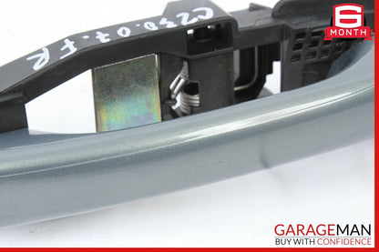 05-07 Mercedes W203 C230 C320 Front Right Exterior Door Handle Perlite Grey