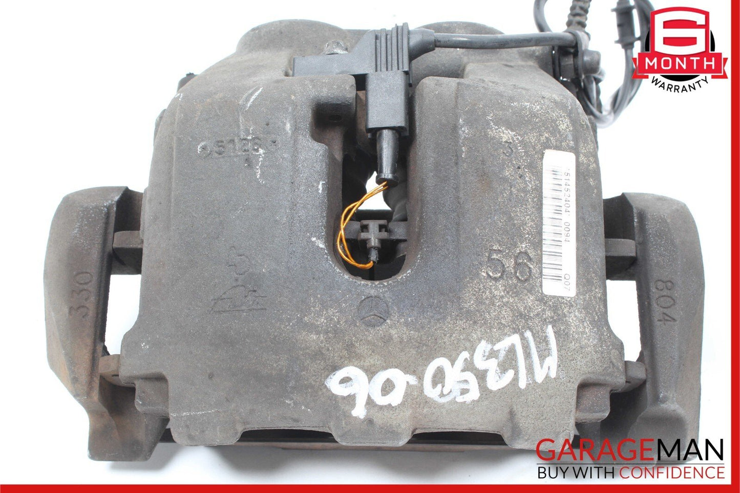 06-12 Mercedes W164 ML350 GL550 R350 Front Brake Calipers Set 1644202383 OEM