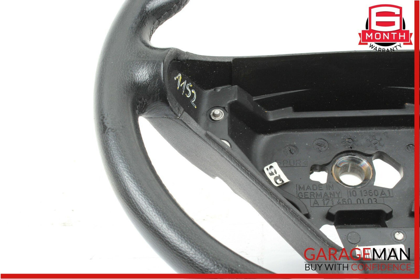 05-08 Mercedes W203 C230 C280 SLK280 Sport 3 Spoke Steering Wheel Anthracite OEM