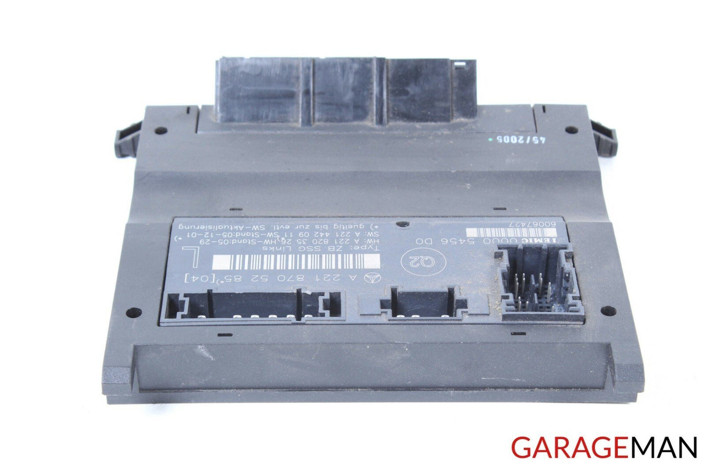 07-13 Mercedes W221 S550 S600 Front Left Driver Side Seat Control Module Unit
