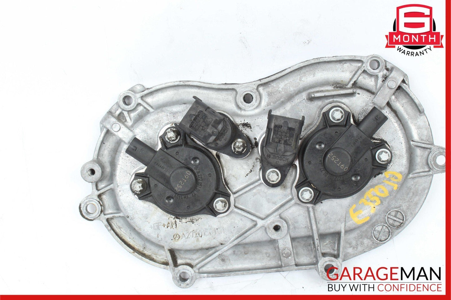 06-13 Mercedes W212 E350 S550 Front Right Engine Timing Chain Cover Plate OEM