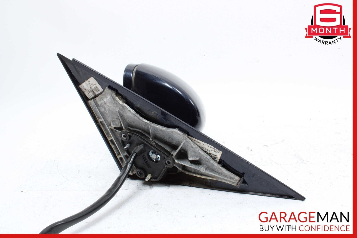 07-09 Mercedes W221 S550 S600 Front Left Side Mirror Door Rear View Black