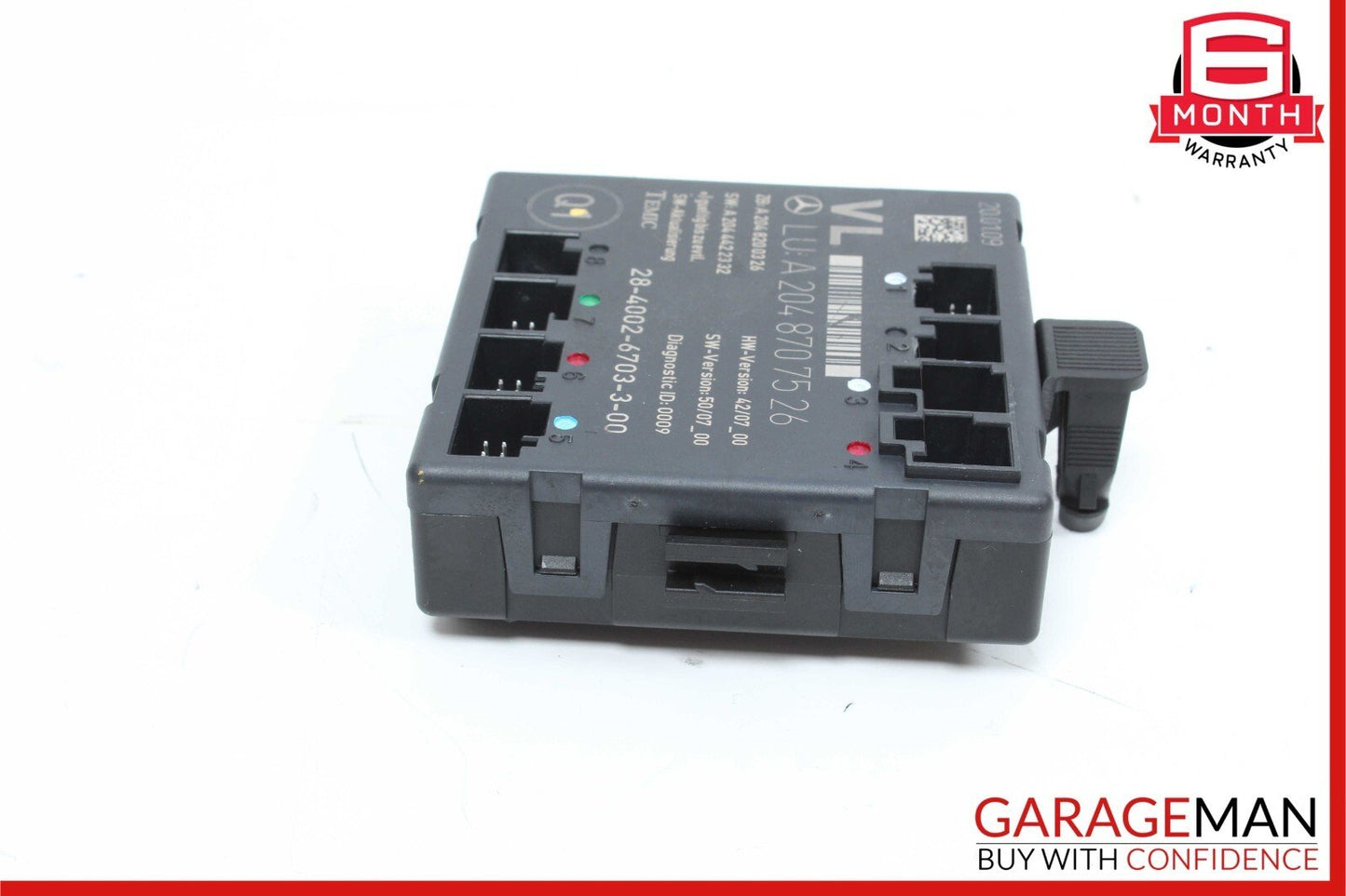 08-18 Mercedes C300 E400 CLS500 Front Left Side Door Control Module Unit