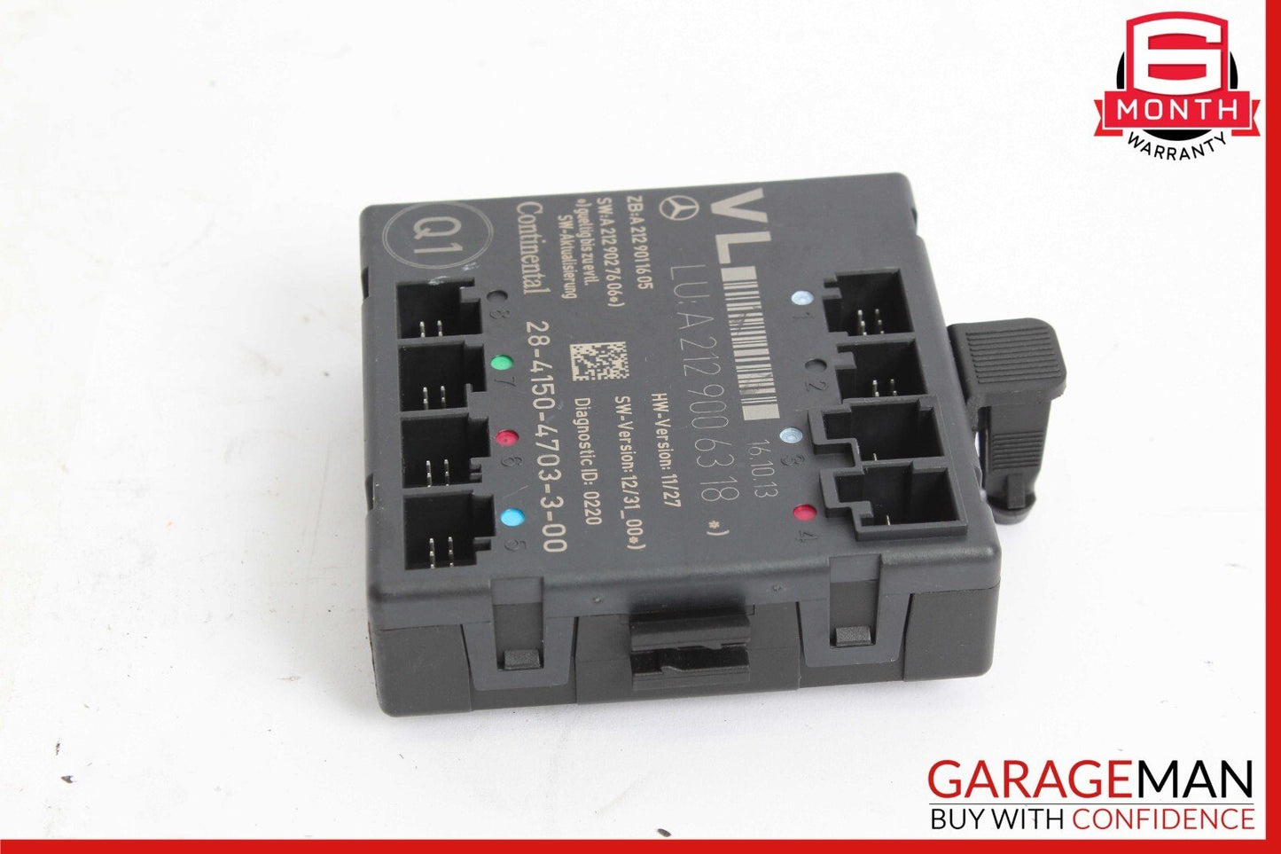 08-15 Mercedes X204 GLK350 C350 Front Left Side Door Control Module Unit OEM