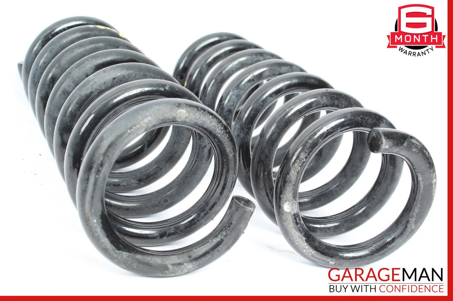 08-14 Mercedes W204 C350 C250 C300 Rear Shock Strut Coil Spring Set of 2 OEM