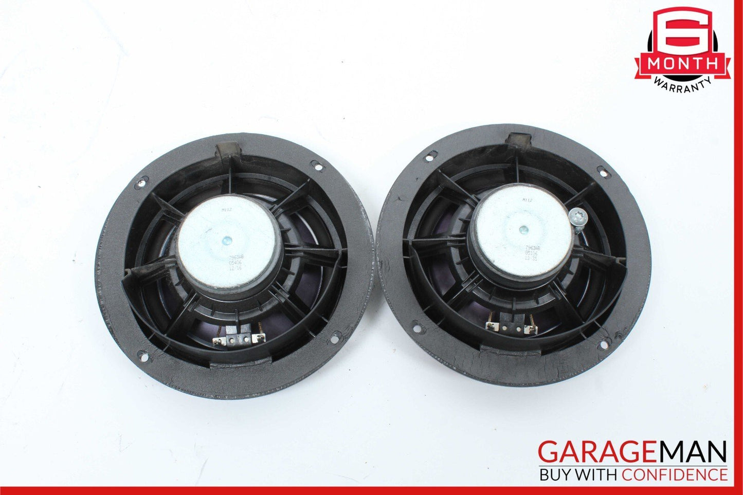 06-13 Mercedes W164 ML350 Rear Left & Right Side Audio Sound Speakers Set OEM