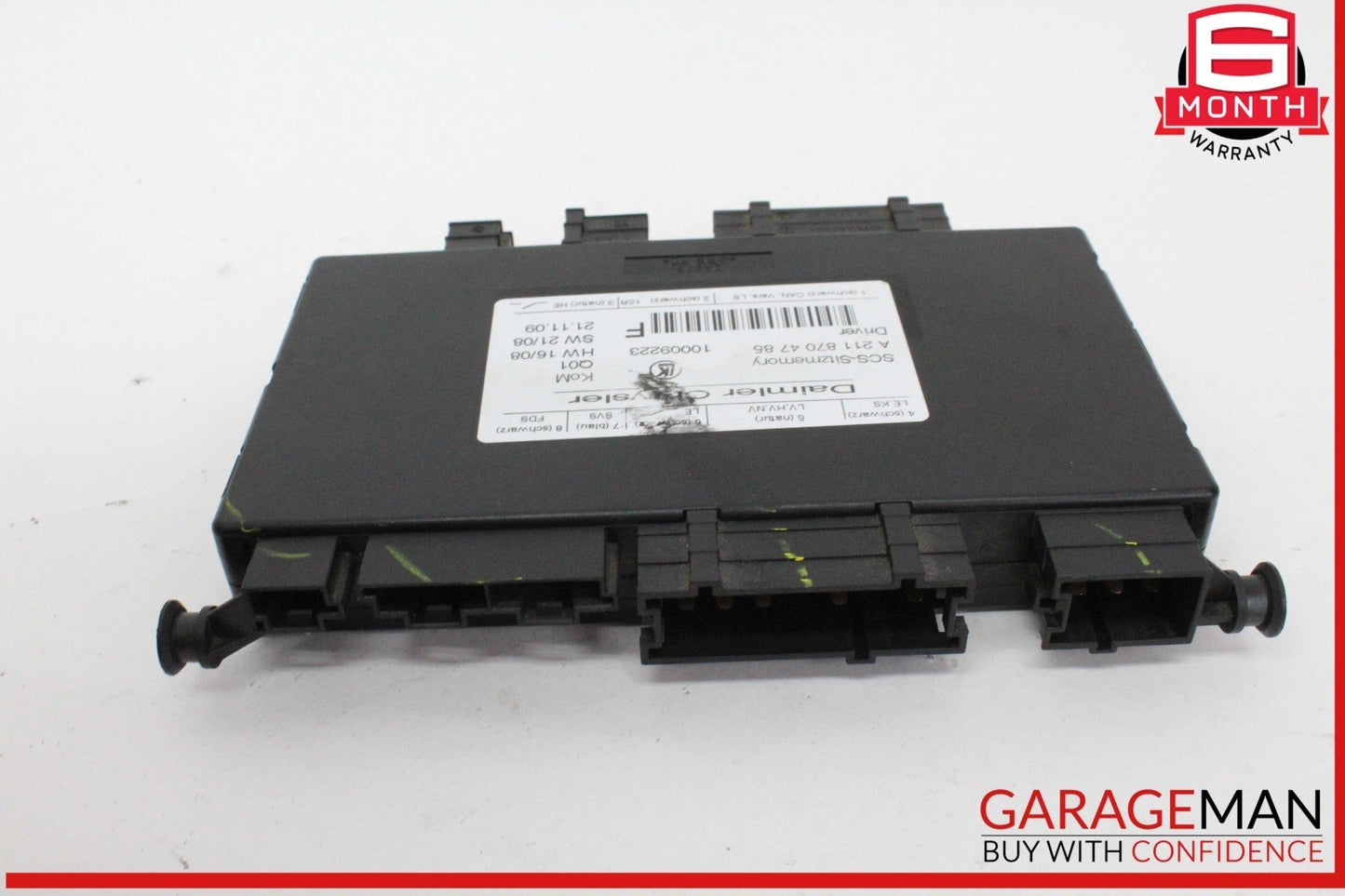 03-13 Mercedes-Benz ML350 W164 Front Left Seat Control Module 2118704785 OEM