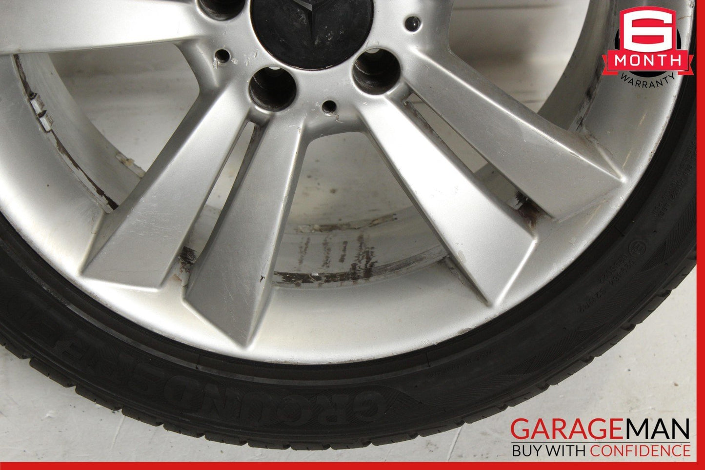 05-11 Mercedes R171 SLK300 Rear Wheel Tire Rim 8.5x17JH2 R17 ET30 OEM