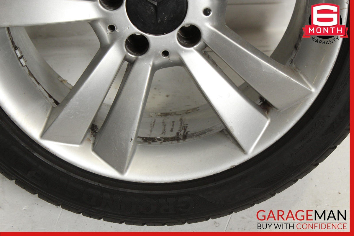 05-11 Mercedes R171 SLK300 Rear Wheel Tire Rim 8.5x17JH2 R17 ET30 OEM