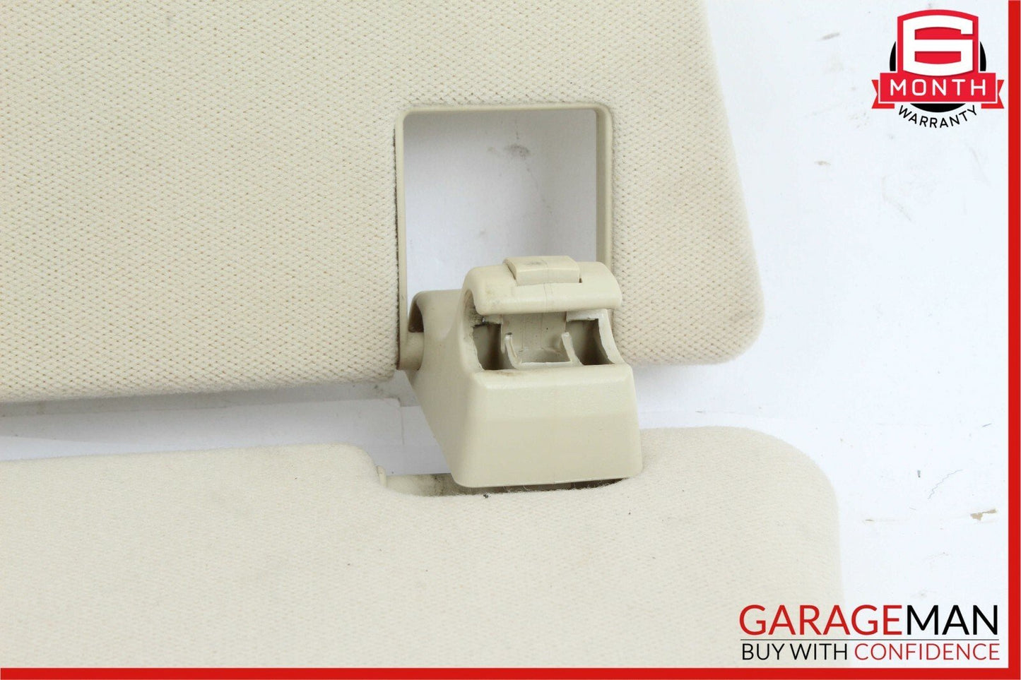 07-09 Mercedes W211 E350 E550 Front Right Sunvisor Sun Visor Shade Suede Grey