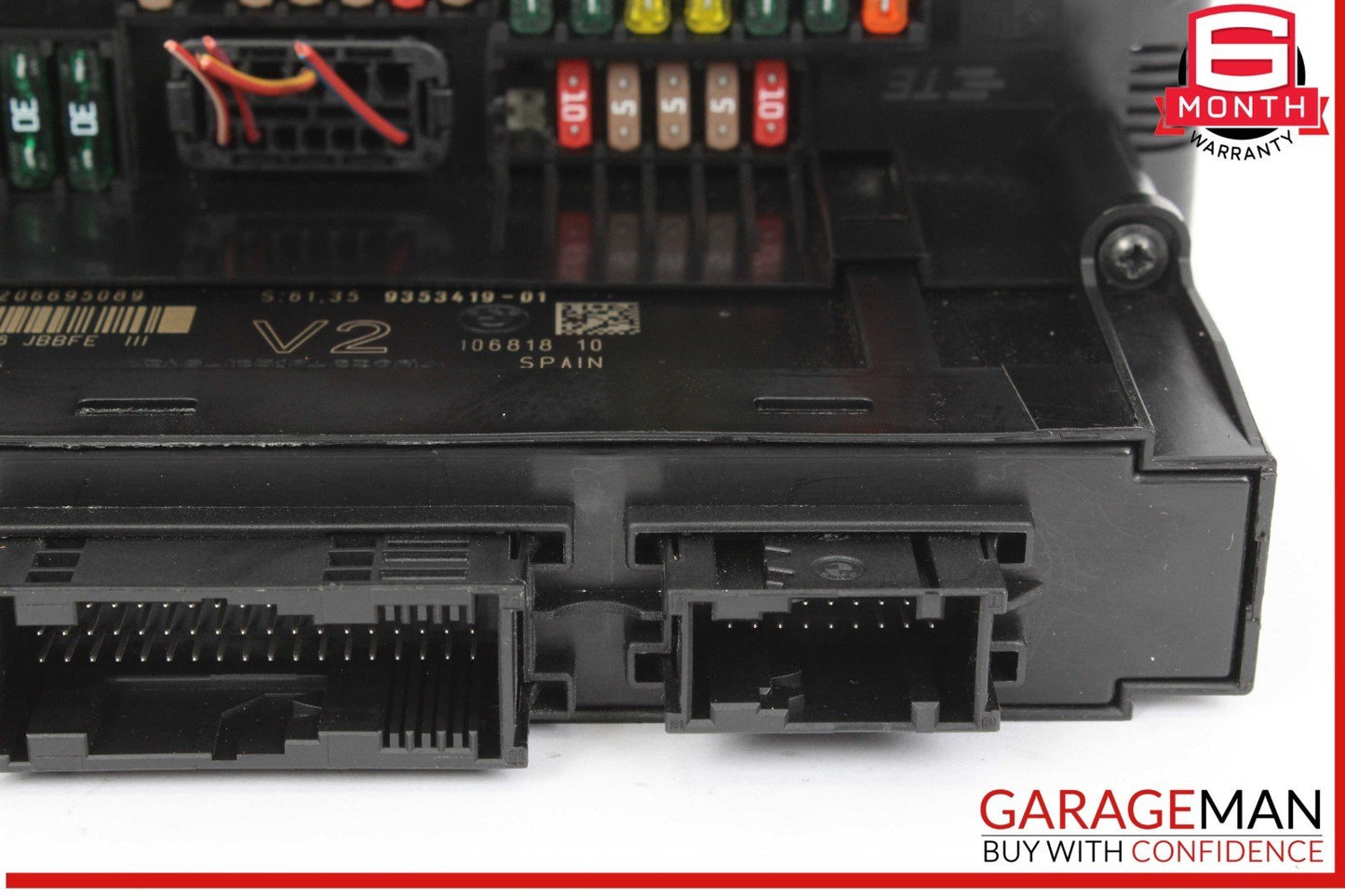 11-16 BMW 528i 535i 550i F10 Front Power Distribution Fuse Box Module OEM
