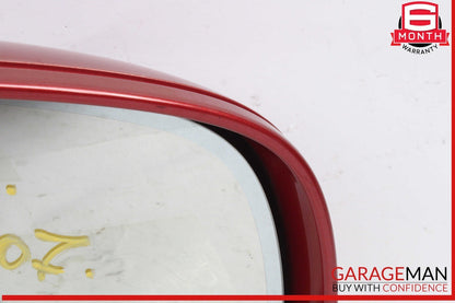 07-09 Audi Q7 Front Right Passenger Side Door Rear View Mirror Red OEM