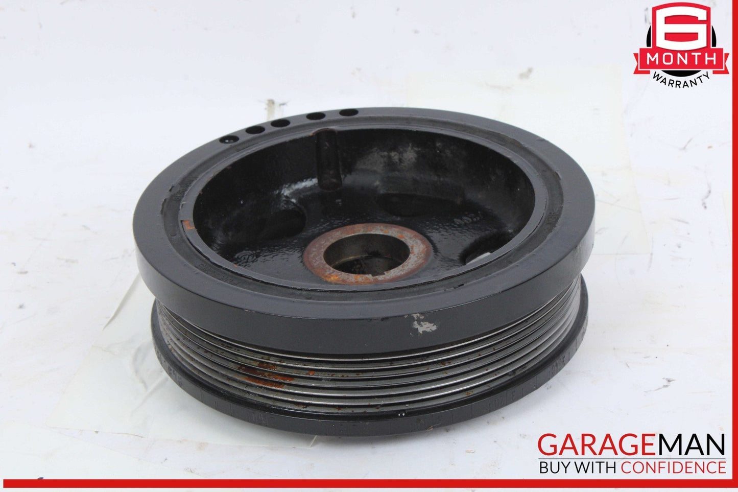 03-06 Porsche Cayenne S 955 Engine Harmonic Balancer Crankshaft Pulley OEM
