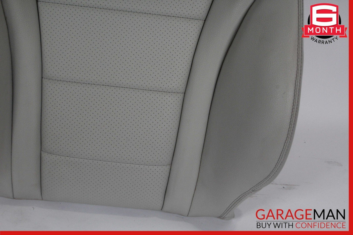 15-20 Mercedes W205 C300 Front Left or Right Top Upper Seat Cushion Cover Grey