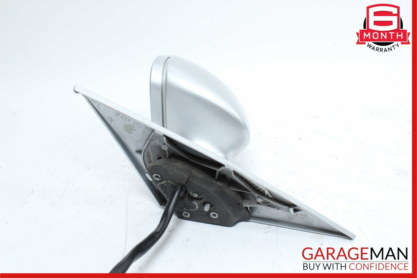 06-08 Mercedes W219 CLS500 Front Left Side Door Mirror Rear View Silver OEM
