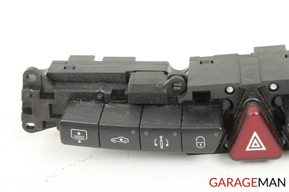 03-06 Mercedes W220 S430 S500 Dashboard Center Switch ESP Hazard Door Lock OEM