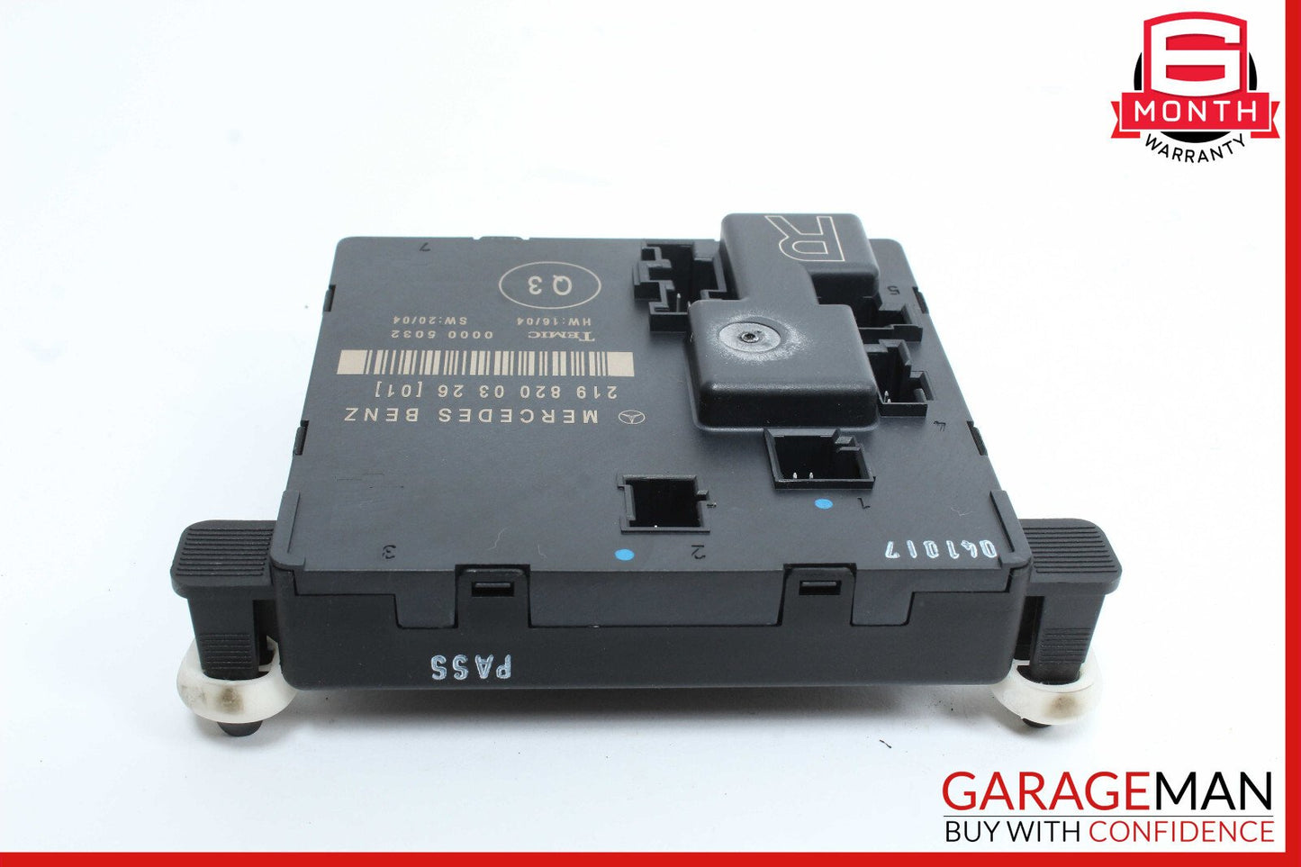 06-11 Mercedes W219 CLS500 Rear Right Door Control Module 2198200326 OEM