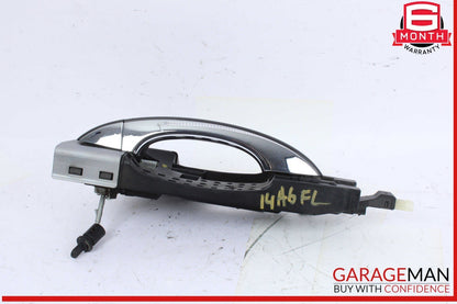 12-18 Audi A6 A7 Front Left Driver Side Exterior Door Handle Black 4H1837885 OEM