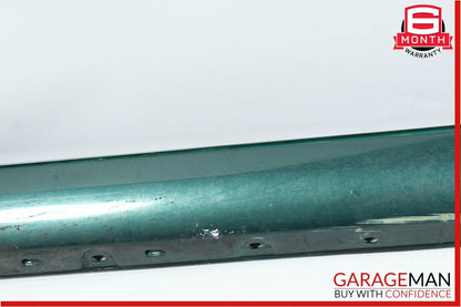 01-07 Mercedes W203 C240 Sport Left Driver Side Skirt Rocker Panel Green OEM