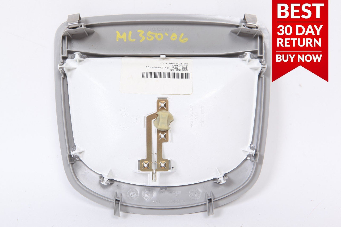 06-12 Mercedes W164 ML350 GL450 R350 Rear Overhead Dome Light Lamp Assembly A79