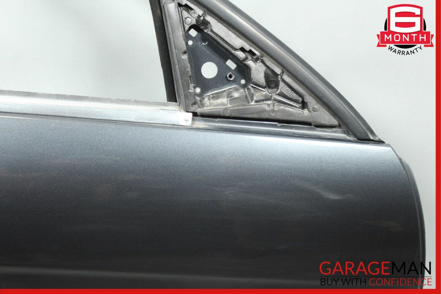 12-14 Mercedes W204 C250 Coupe Front Right Side Exterior Door Shell Frame Gray