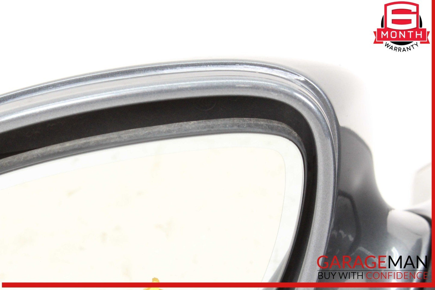 07-09 Mercedes W221 S550 S600 Front Left Side Door Rear View Mirror Gray OEM