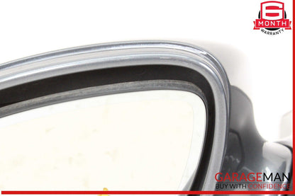 07-09 Mercedes W221 S550 S600 Front Left Side Door Rear View Mirror Gray OEM