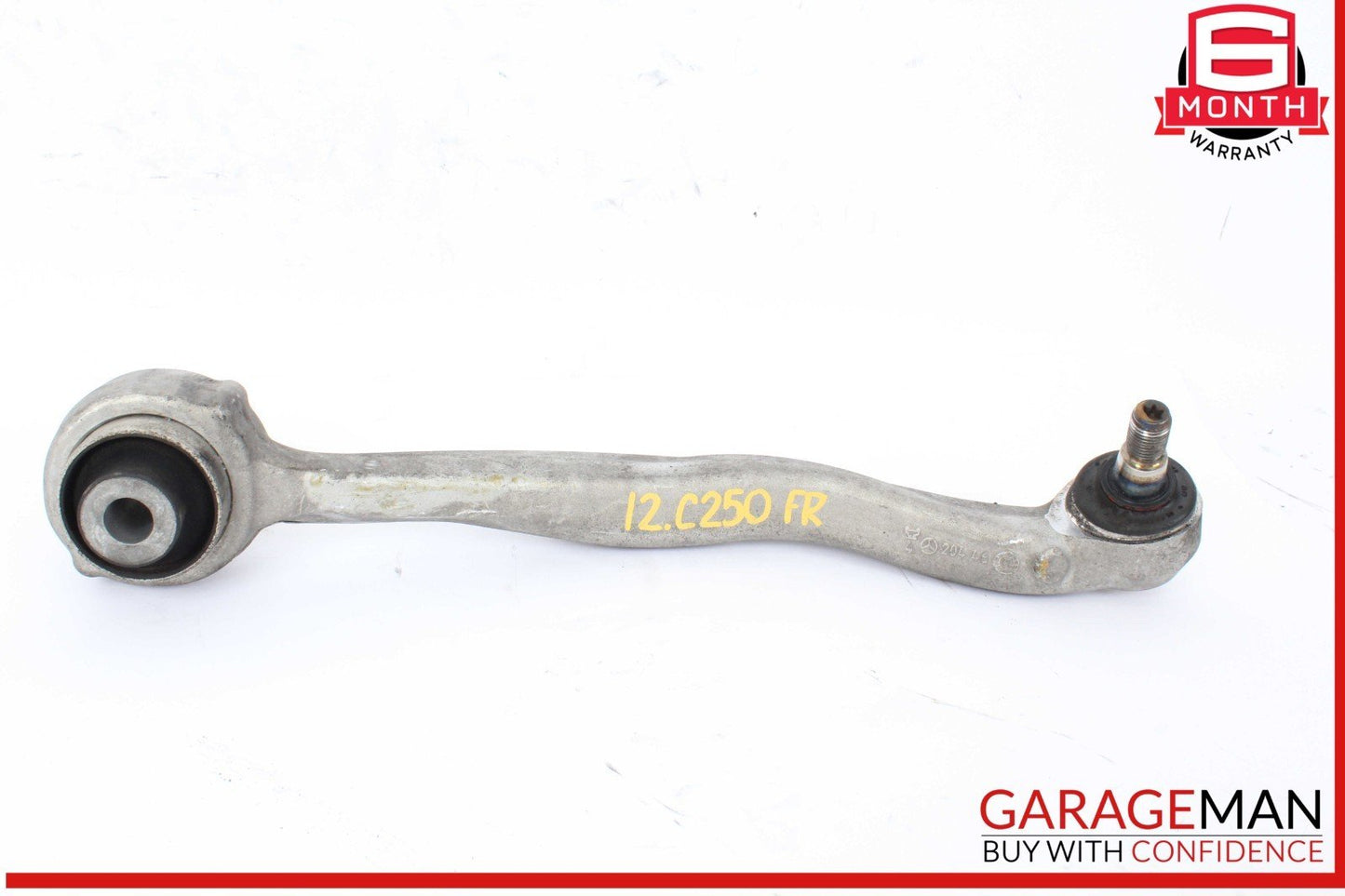 08-14 Mercedes W204 C250 C350 Front Right Side Curved Wishbone Control Arm OEM