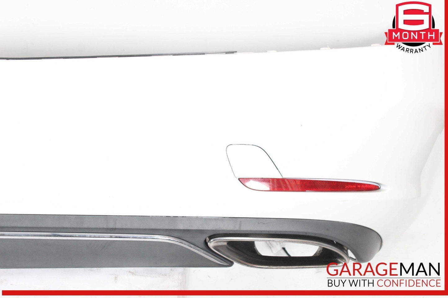17-20 Mercedes R172 SLC300 SLC43 AMG Rear Bumper Cover Assembly White OEM