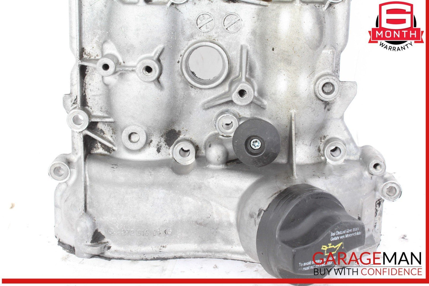 06-13 Mercedes W164 ML350 Right Side Engine Motor Cylinder Head Valve Cover OEM