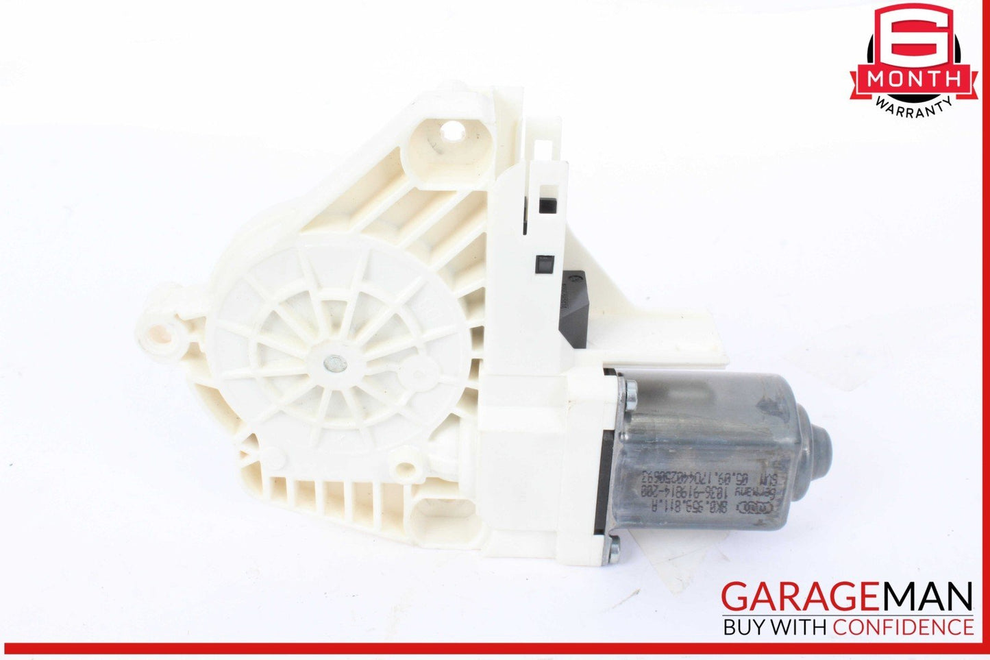 12-18 Audi A6 SQ5 Rear Left Driver Side Window Regulator Motor 8K0959811A OEM