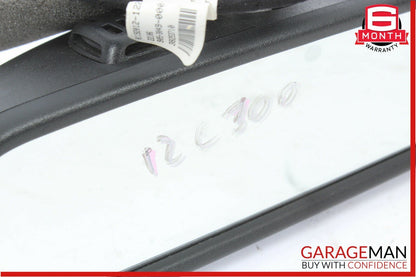 08-14 Mercedes W204 C250 C300 Top Upper Rear View Mirror Assembly Black