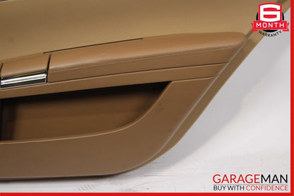 07-09 Mercedes W221 S550 Rear Right Interior Door Panel Trim Cover Assy Brown