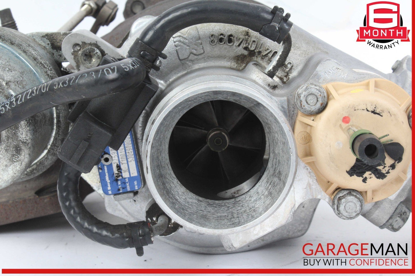 07-10 Saturn Sky Turbo Turbine Turbo Charger Turbocharger w/ Pipe Hose Tube OEM