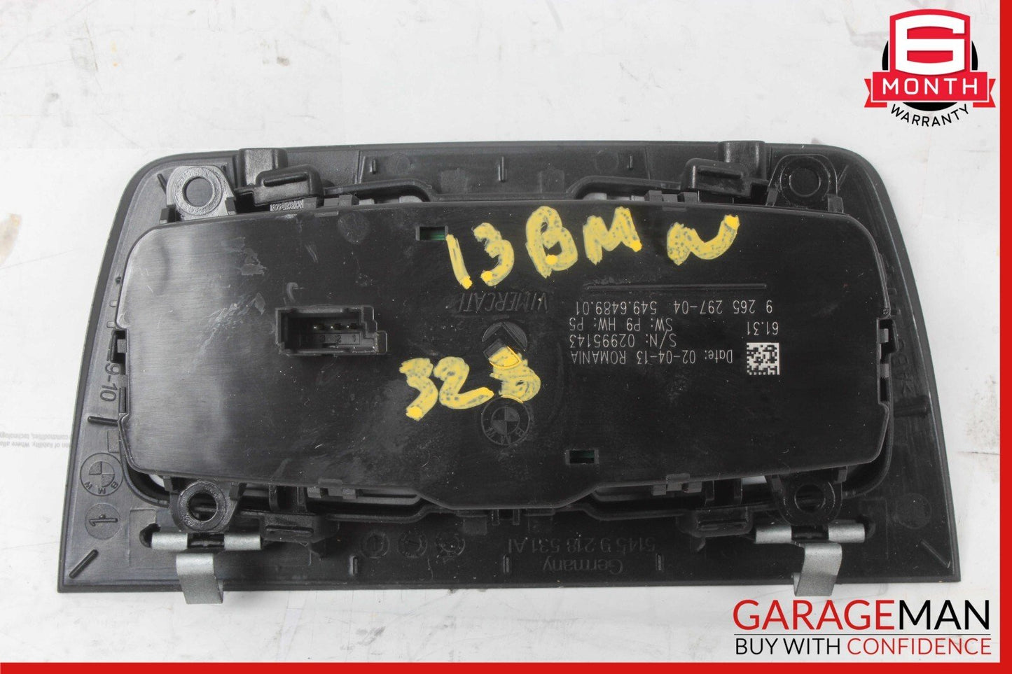 12-18 BMW F30 320i 328i Front Left Side Dash Headlight Lamp Switch Control OEM