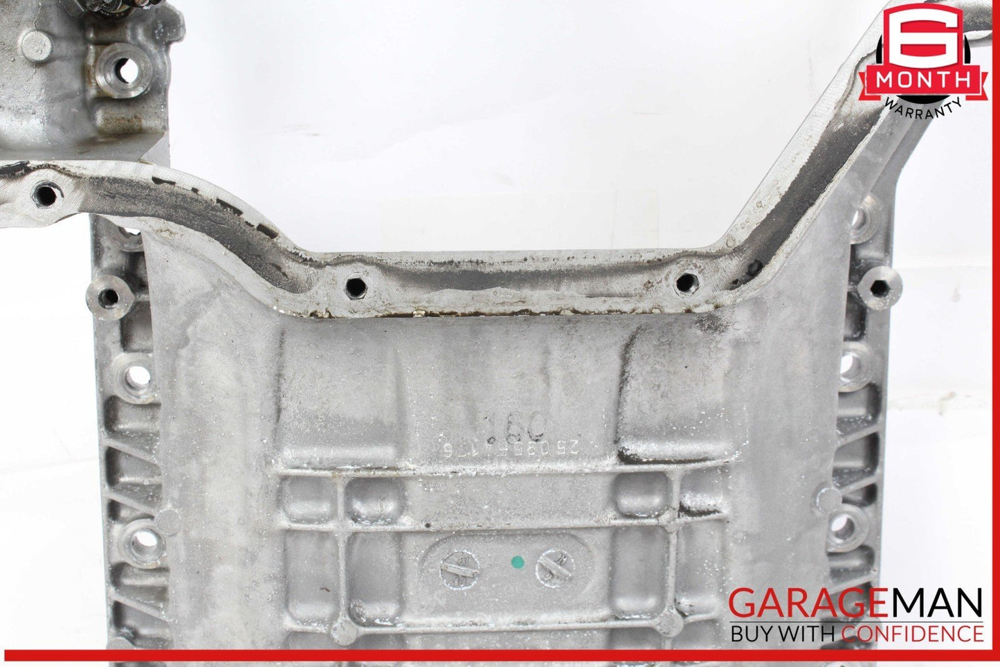 06-13 Mercedes W164 ML350 Engine Upper Oil Sump Baffle Pan 2720141602 OEM