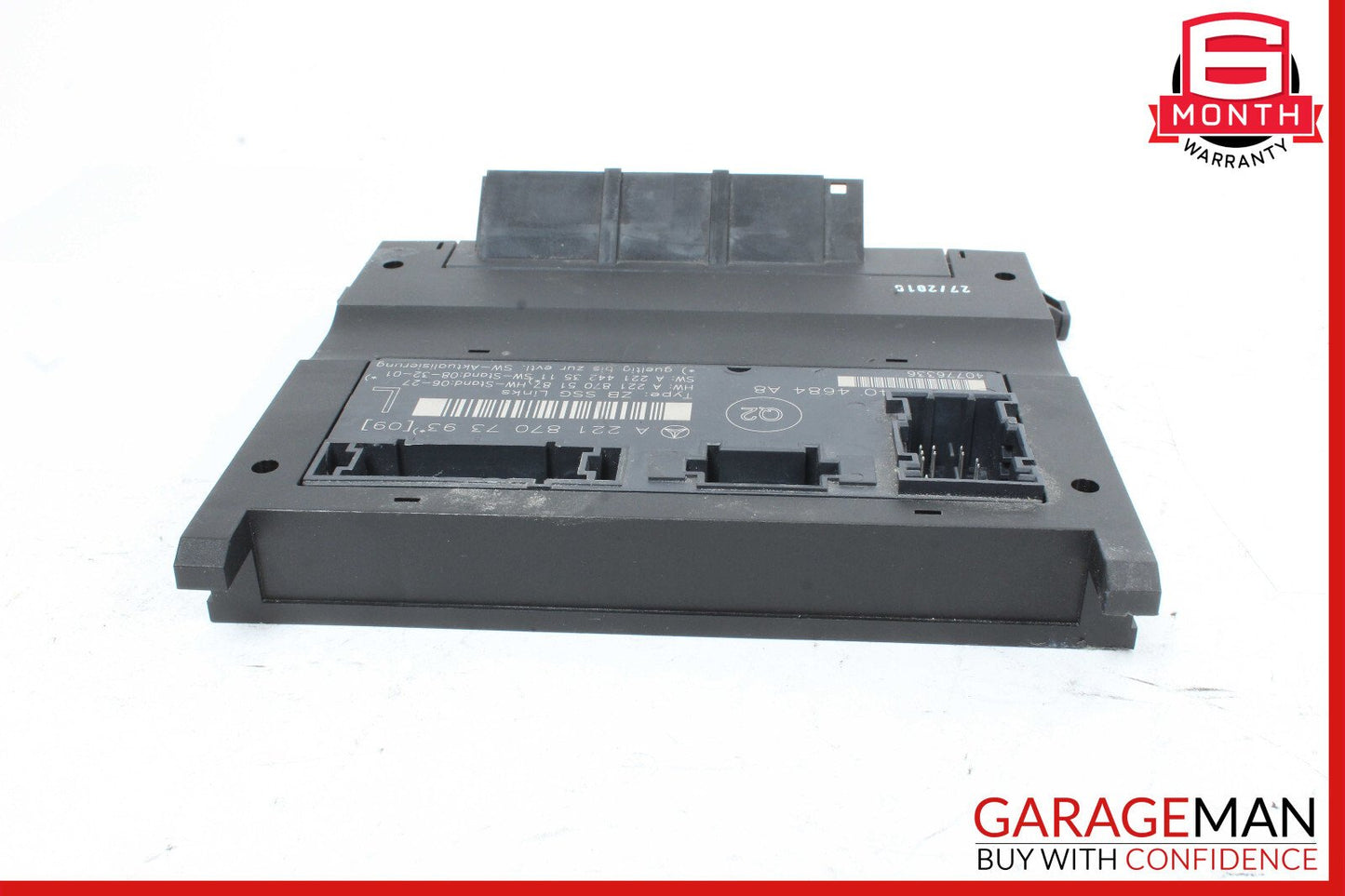 07-13 Mercedes W221 S550 S400 Front Left Driver Side Under Seat Control Unit OEM