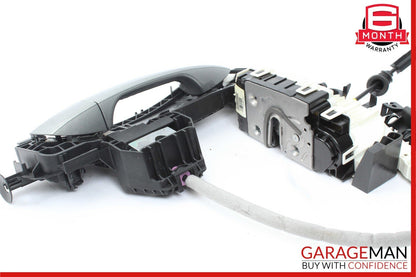 08-14 Mercedes W204 C250 Front Right Side Door Handle w/ Actuator Set Silver
