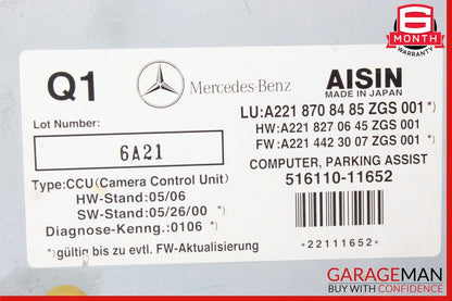 07-14 Mercedes W221 S550 CL600 CL550 Rear Camera Backup View Control Module Unit