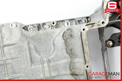 06-11 Mercedes W204 C300 Engine Upper Oil Sump Baffle Pan 2720142102 OEM