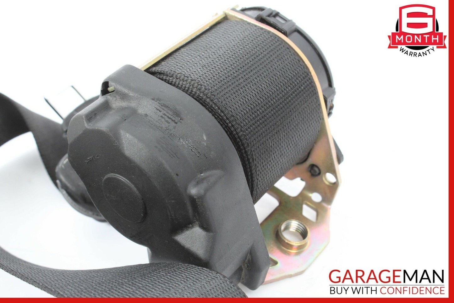 99-05 Porsche Carrera 911 996 Rear Right Side Seatbelt Seat Belt Retractor Black