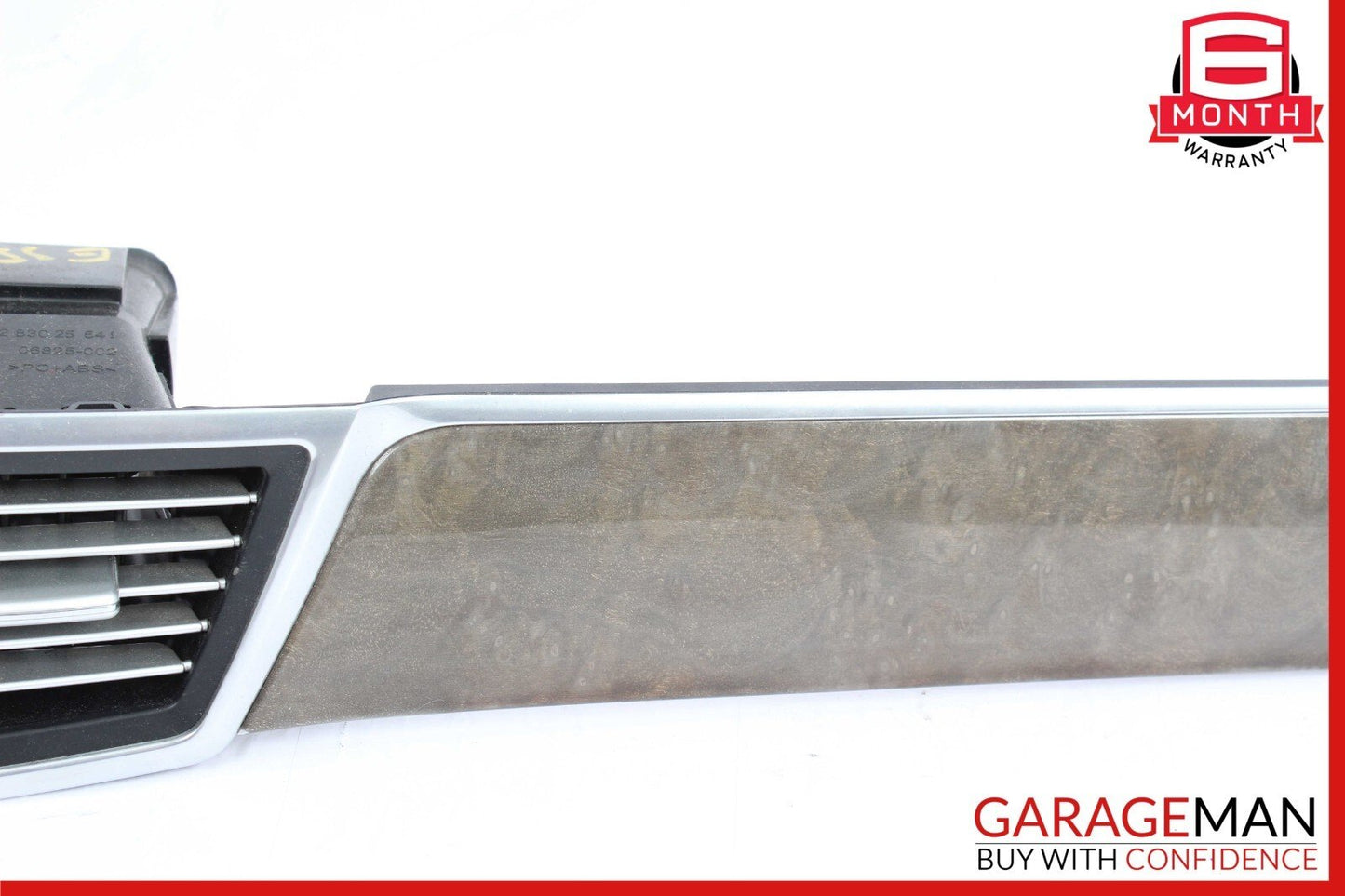 10-13 Mercedes W212 E350 Front Center Dash AC A/C Air Vent Grille Trim Assembly