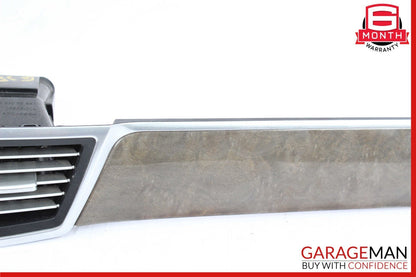 10-13 Mercedes W212 E350 Front Center Dash AC A/C Air Vent Grille Trim Assembly