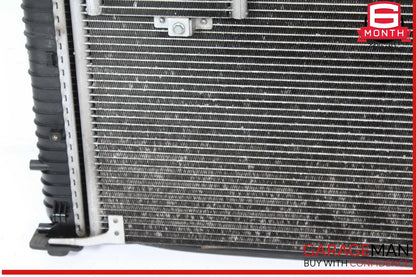 03-08 Mercedes R230 SL500 Engine Radiator A/C AC Air Condenser Oil Cooler Assy