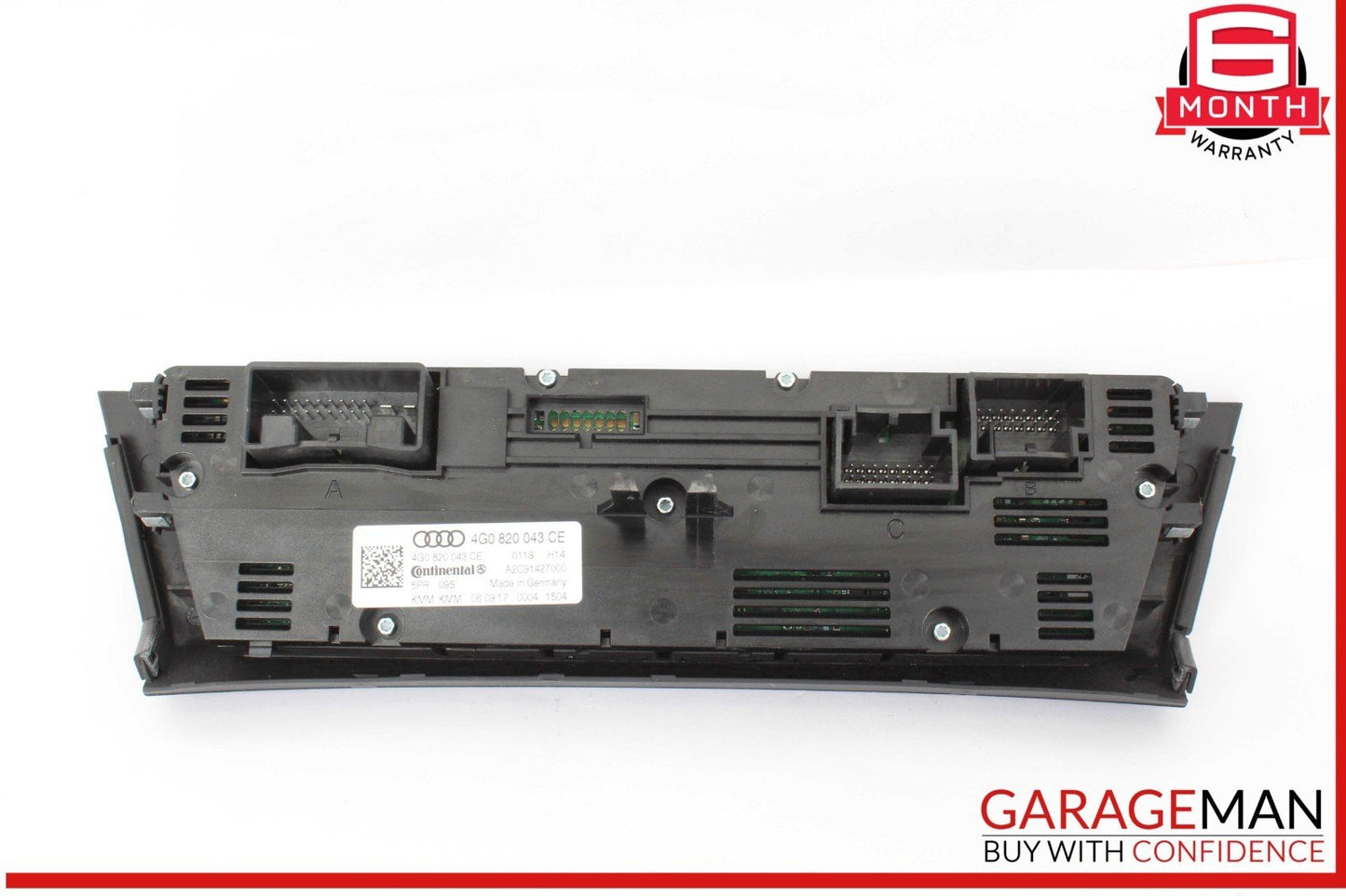 12-18 Audi A6 A7 Front AC Air Conditioning Temperature Climate Control Panel OEM