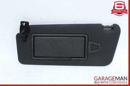 08-14 Mercedes W204 C250 Front Right Passenger Sun Visor Sunvisor Shade Black